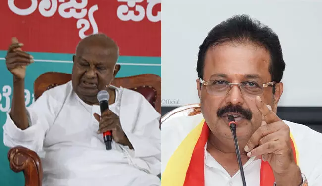 BJP ಜೊತೆ ಮೈತ್ರಿಗೆ ದೇವೇಗೌಡರಿಗೆ ಇಷ್ಟವಿರಲಿಲ್ಲ; ಕುಮಾರಸ್ವಾಮಿ ಬಲವಂತ ಮಾಡಿ ಒಪ್ಪಿಸಿದ್ದಾರೆ: ಸಚಿವ ಚಲುವರಾಯಸ್ವಾಮಿ