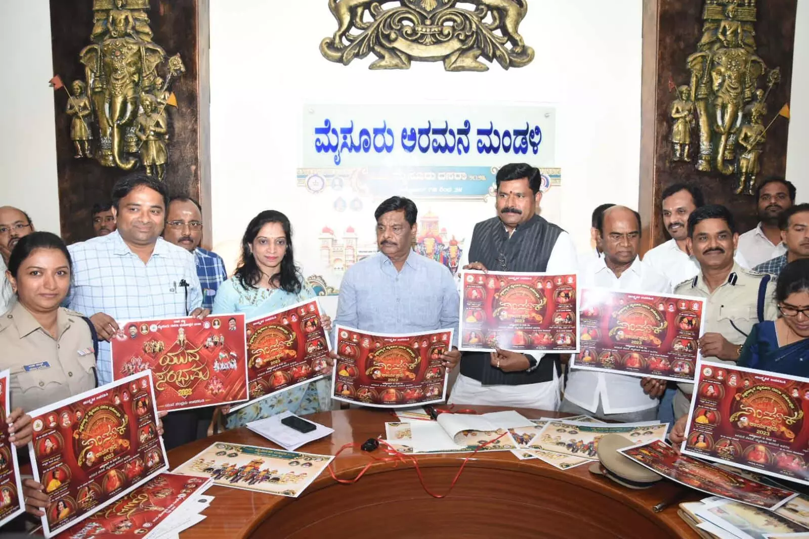 ದಸರಾ ಸಾಂಸ್ಕೃತಿಕ ಕಾರ್ಯಕ್ರಮಗಳ ಪೋಸ್ಟರ್, ವೆಬ್ ಸೈಟ್ ಬಿಡುಗಡೆ