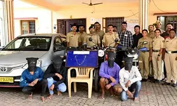 ಮುಲ್ಕಿ: ದರೋಡೆ, ಕಳ್ಳತನ ಪ್ರಕರಣ; ಅಂತರ್ ಜಿಲ್ಲಾ ಐವರು ಆರೋಪಿಗಳ ಬಂಧನ