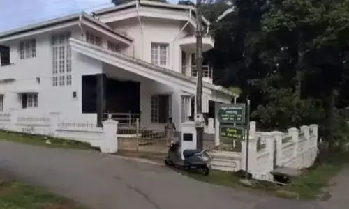 ಶಿವಮೊಗ್ಗ: ಡಿಸಿಸಿ ಬ್ಯಾಂಕ್‌ ಅಧ್ಯಕ್ಷ ಆರ್‌.ಎಂ.ಮಂಜುನಾಥಗೌಡ ನಿವಾಸದ ಮೇಲೆ ಇ.ಡಿ ದಾಳಿ