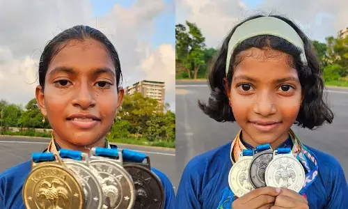 ಮಂಗಳೂರು: ರಾಜ್ಯ ಮಟ್ಟದ ಸ್ಕೇಟಿಂಗ್ ನಲ್ಲಿ ಅನಘಾ ರಾಜೇಶ್, ಆರ್ನಾ ರಾಜೇಶ್ ಅಮೋಘ ಸಾಧನೆ