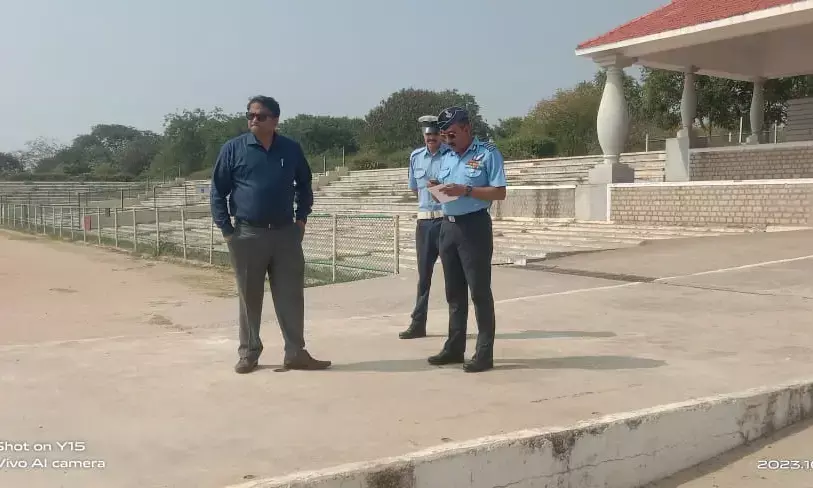 ಮೈಸೂರು ದಸರಾದಲ್ಲಿ ಏರ್ ಶೋಗೆ ಕೇಂದ್ರದ ಅನಮತಿ; ಸ್ಥಳ ಪರಿಶೀಲಿಸಿದ ಡಿಸಿ