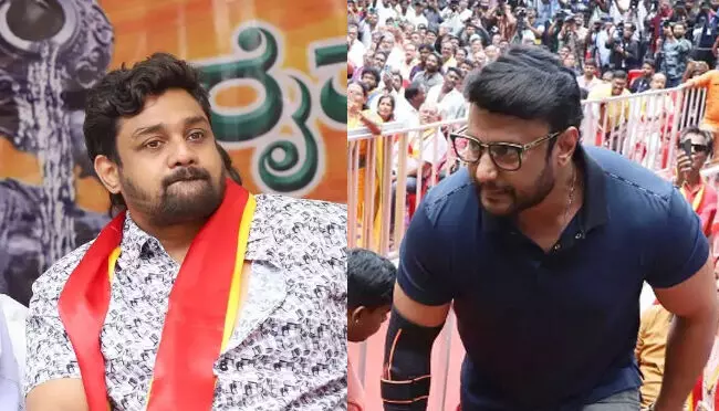 ದರ್ಶನ್ ಜೊತೆ ಮನಸ್ತಾಪ ಇರುವುದು ನಿಜ: ನಟ ಧ್ರುವ ಸರ್ಜಾ ದರ್ಶನ್ ಜೊತೆ ಮನಸ್ತಾಪ ಇರುವುದು ನಿಜ: ನಟ ಧ್ರುವ ಸರ್ಜಾ