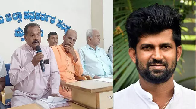 ಮಹಿಷ ದಸರಾ ಮುಗಿಯುವವರೆಗೆ ಸಂಸದ ಪ್ರತಾಪ್ ಸಿಂಹ ಅವರನ್ನು ಬಂಧಿಸಿ: ಮಹಿಷ ದಸರಾ ಸಮಿತಿ ಒತ್ತಾಯ ಮಹಿಷ ದಸರಾ ಮುಗಿಯುವವರೆಗೆ ಸಂಸದ ಪ್ರತಾಪ್ ಸಿಂಹ ಅವರನ್ನು ಬಂಧಿಸಿ: ಮಹಿಷ ದಸರಾ ಸಮಿತಿ ಒತ್ತಾಯ