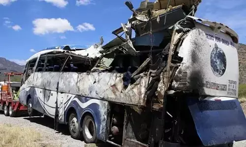 ಮೆಕ್ಸಿಕೋದಲ್ಲಿ ಬಸ್ಸು ಅಪಘಾತ: 18 ವಲಸಿಗರ ಮೃತ್ಯು; 27 ಮಂದಿಗೆ ಗಾಯ