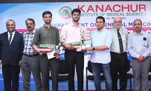 ರಾಜ್ಯಮಟ್ಟದ ಅಂತರ ವೈದ್ಯಕೀಯ ಕಾಲೇಜು ರಸ ಪ್ರಶ್ನೆ: ಅನಿರುದ್ಧ ರಾವ್ -ರಾಘವ್ ತಂಡಕ್ಕೆ ಕಿಮ್ಸ್ ಯು.ಜಿ. ಮೆಡಿಕ್ವಿಜ್ ಪ್ರಶಸ್ತಿ