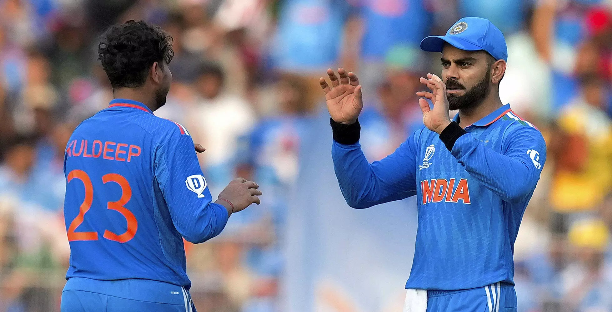 ವಿಶ್ವಕಪ್ ನಲ್ಲಿ ಫೀಲ್ಡಿಂಗ್ ದಾಖಲೆ ಮುರಿದ ವಿರಾಟ್ ಕೊಹ್ಲಿ