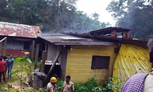 ತೀರ್ಥಹಳ್ಳಿ: ಒಂದೇ ಕುಟುಂಬದ ಮೂವರು ಸಜೀವ ದಹನ