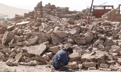 ಕರಾಳ ಭೂಕಂಪಕ್ಕೆ ಅಫ್ಘಾನ್ ತತ್ತರ: ಸಾವಿನ ಸಂಖ್ಯೆ 2445ಕ್ಕೆ ಏರಿಕೆ