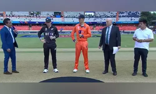 ವಿಶ್ವಕಪ್ 2023: ಟಾಸ್ ಗೆದ್ದು ಫೀಲ್ಡಿಂಗ್ ಆಯ್ದುಕೊಂಡ ನೆದರ್ ಲ್ಯಾಂಡ್ಸ್