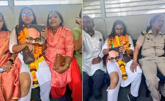 ಜಿಲ್ಲಾಧಿಕಾರಿ ವಶಕ್ಕೆ ಪಡೆಯುವ ವೇಳೆ ಬಟ್ಟೆ ಹರಿದ ಪೊಲೀಸರು : ಆರೋಪ