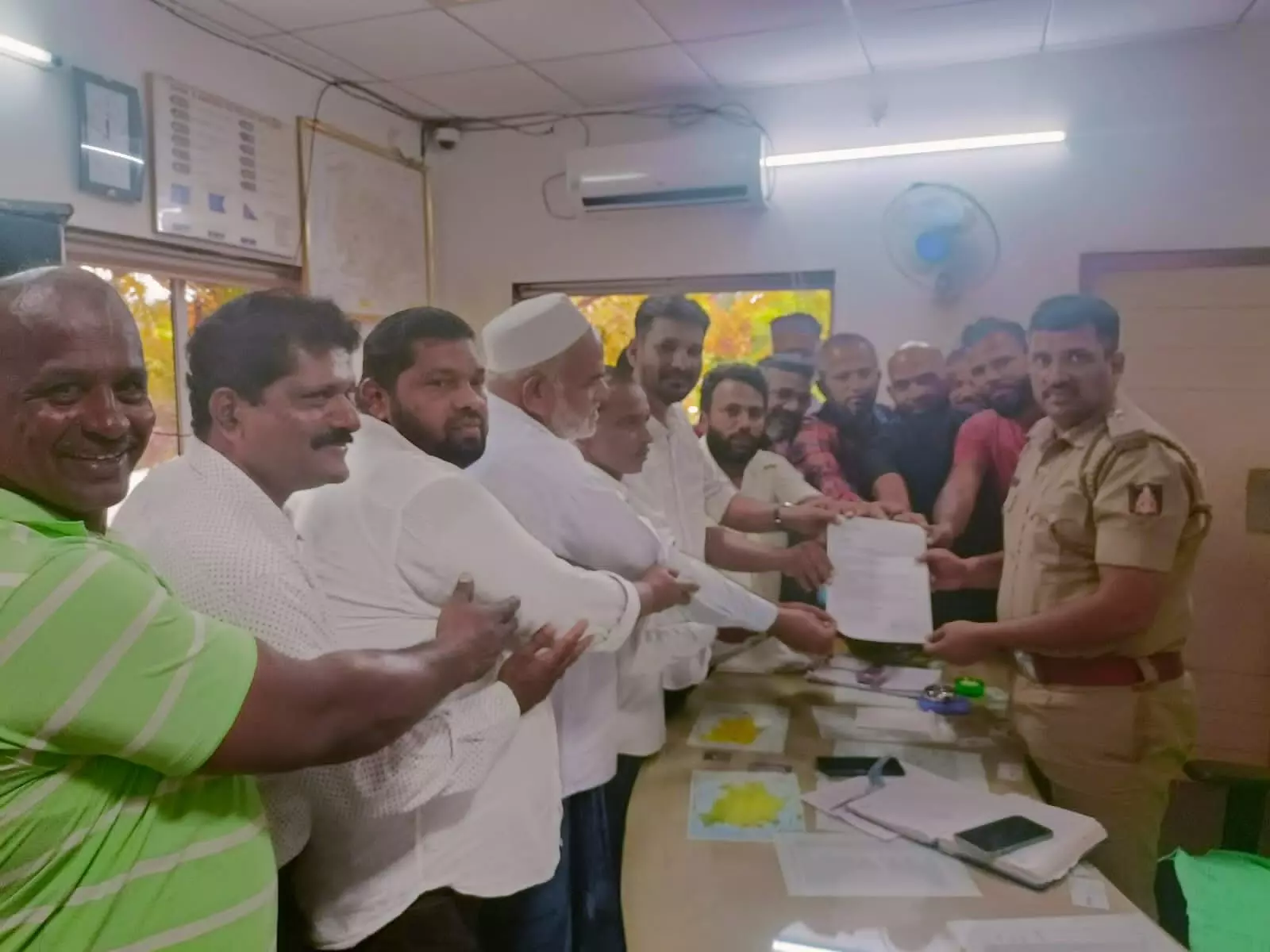 ಬಜ್ಪೆ: ಅಸಮರ್ಪಕ ಕಾಮಗಾರಿ ಖಂಡಿಸಿ ಠಾಣಾಧಿಕಾರಿ, ಪಟ್ಟಣ ಪಂಚಾಯತ್ ಮುಖ್ಯಾಧಿಕಾರಿಗೆ ಮನವಿ