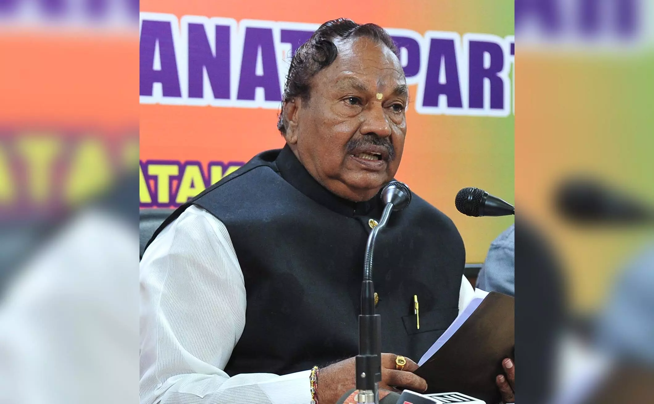 ಪ್ರಚೋದನಕಾರಿ ಭಾಷಣ: ಮಾಜಿ ಸಚಿವ ಈಶ್ವರಪ್ಪ ವಿರುದ್ಧ ಎಫ್ಐಆರ್