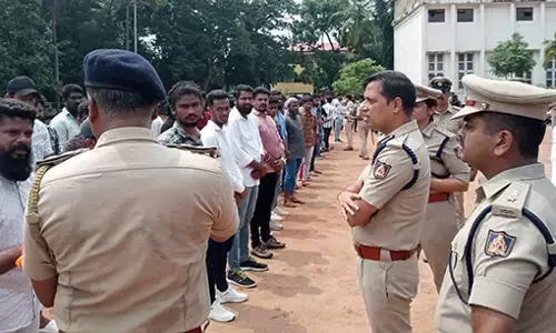 ಮಂಗಳೂರು: 262 ಸಕ್ರಿಯ ರೌಡಿಗಳ ಪರೇಡ್