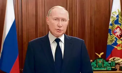 ಕಿರ್ಗಿಸ್ತಾನಕ್ಕೆ ಪುಟಿನ್ ಭೇಟಿ ; ಐಸಿಸಿ ವಾರಂಟ್ ಬಳಿಕದ ಪ್ರಥಮ ವಿದೇಶಿ ಪ್ರವಾಸ