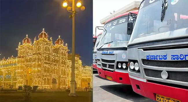 ಮೈಸೂರು ದಸರಾ | ಕೆಎಸ್ಸಾರ್ಟಿಸಿಯಿಂದ 2 ಸಾವಿರ ಹೆಚ್ಚುವರಿ ಬಸ್ ವ್ಯವಸ್ಥೆ