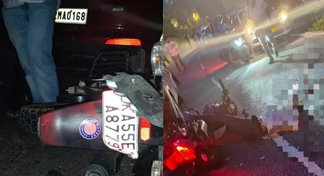 ರಸ್ತೆ ಅಪಘಾತ; ಬೈಕ್ ಸವಾರ ಸ್ಥಳದಲ್ಲೇ ಮೃತ್ಯು