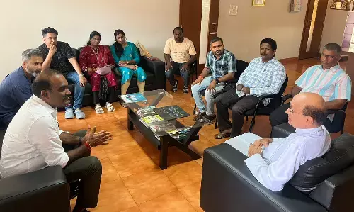 ಇಸ್ರೇಲ್ ಯುದ್ಧ: ಉಡುಪಿ ಶಾಸಕರಿಂದ ಬಿಷಪ್ ಭೇಟಿ