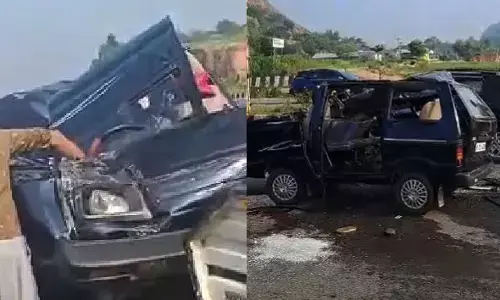 ಬೆಂಗಳೂರು- ಮೈಸೂರು ಹೆದ್ದಾರಿಯಲ್ಲಿ ಅಪಘಾತ; ಇಬ್ಬರು ಸ್ಥಳದಲ್ಲೇ ಮೃತ್ಯು