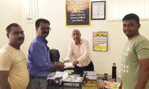 ಪತ್ರಕರ್ತರ ಕ್ಷೇಮಾಭಿವೃದ್ಧಿ ನಿಧಿಗೆ ದೇಣಿಗೆ