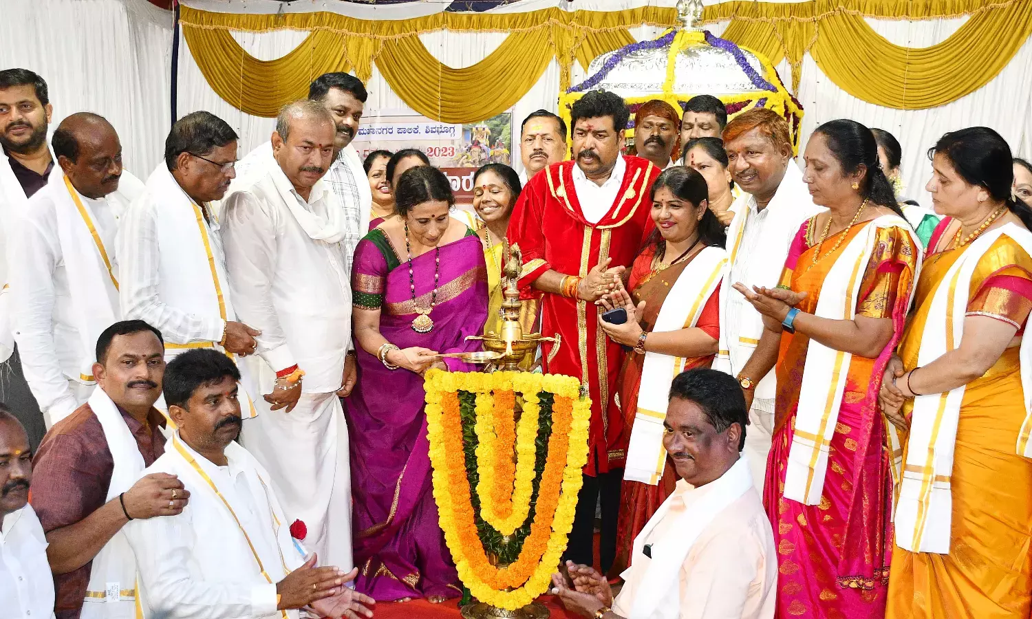 ಶಿವಮೊಗ್ಗ ದಸರಾಕ್ಕೆ ಅಧಿಕೃತ ಚಾಲನೆ