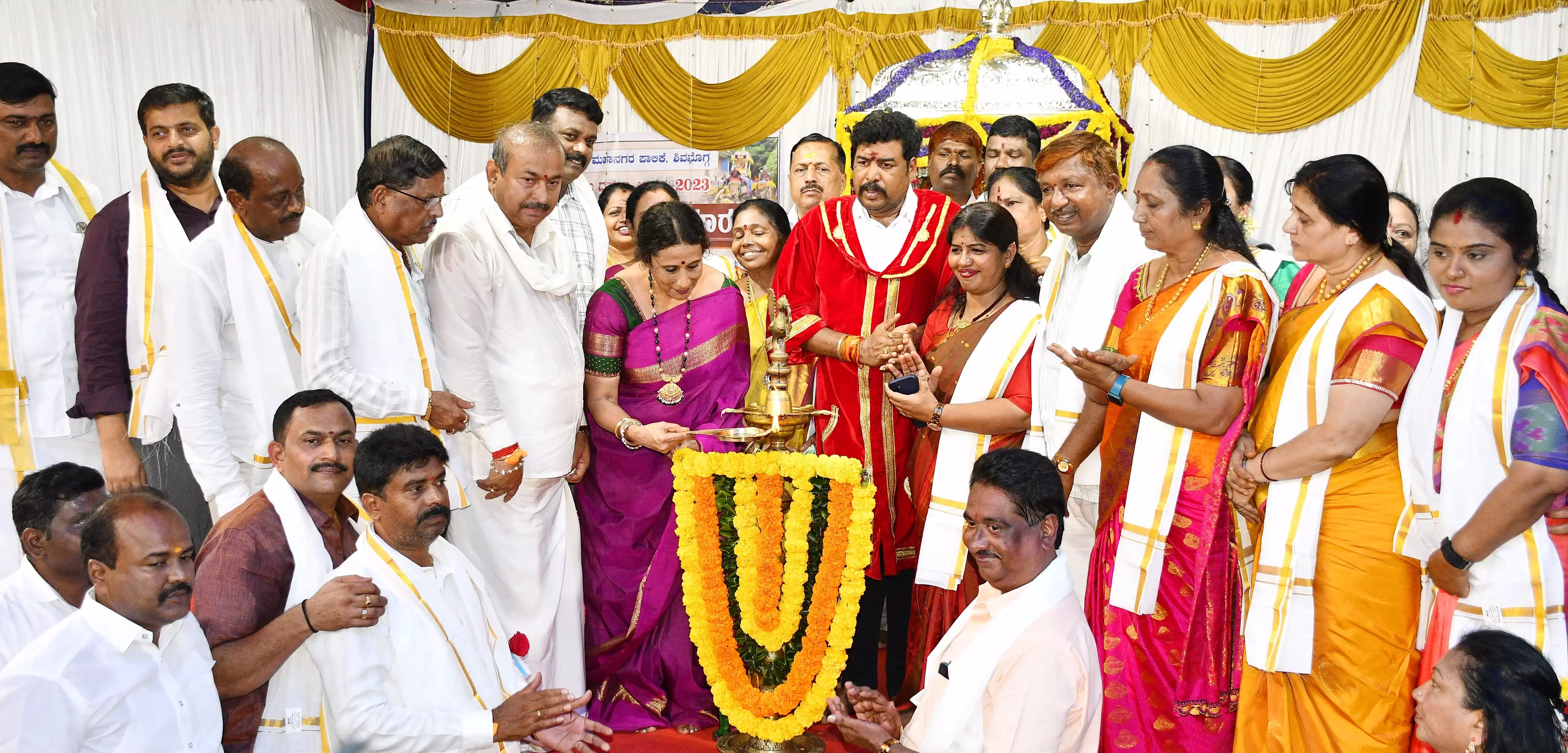 ಶಿವಮೊಗ್ಗ ದಸರಾಕ್ಕೆ ಅಧಿಕೃತ ಚಾಲನೆ