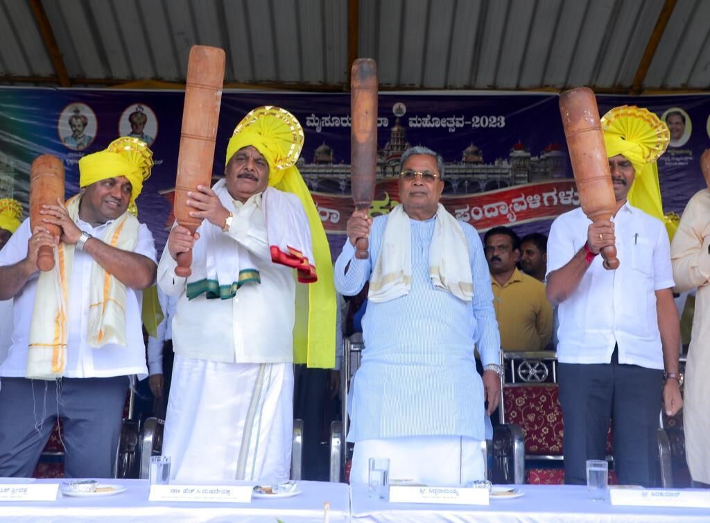 ದಸರಾ ಕುಸ್ತಿ ಪಂದ್ಯಾವಳಿಗೆ ಸಿಎಂ ಚಾಲನೆ