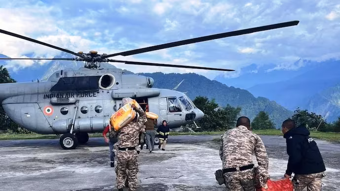 ಸಿಕ್ಕಿಂ ನೆರೆ: 2,000 ಸಂತ್ರಸ್ತರ ತೆರವು