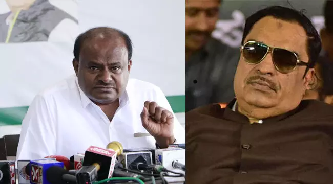 ಒರಿಜಿನಲ್ JDS ಎಂದು ಅವರೇ ಬೋರ್ಡ್​ ಹಾಕಿಕೊಳ್ಳಲಿ; ಸಿ.ಎಂ. ಇಬ್ರಾಹಿಂಗೆ ಕುಮಾರಸ್ವಾಮಿ ತಿರುಗೇಟು