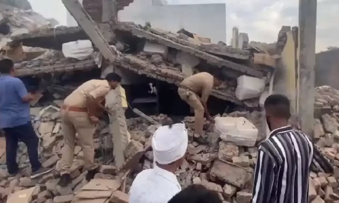 ಸಾಬೂನು ಕಾರ್ಖಾನೆಯಲ್ಲಿ ಭಾರಿ ಸ್ಫೋಟ; 4 ಮಂದಿ ಮೃತ್ಯು, 5 ಮಂದಿಗೆ ಗಾಯ