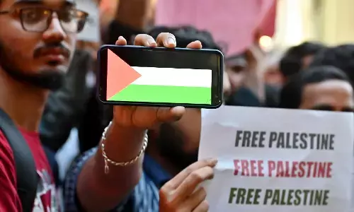 ಫೆಲೆಸ್ತೀನ್ ಪರ ಬೆಂಗಳೂರಿನಲ್ಲಿ ಪ್ರತಿಭಟನೆ ನಡೆಸಿದವರ ವಿರುದ್ಧ ಎಫ್‍ಐಆರ್ ದಾಖಲು