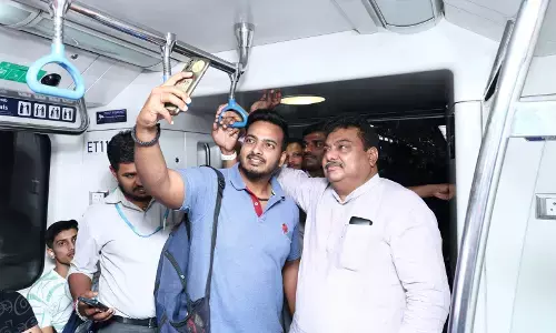 ʻಖುಷಿ ತಂದ ನಮ್ಮ ಮೆಟ್ರೋ ಪ್ರಯಾಣ..ʻ; ವೀಡಿಯೊ ಹಂಚಿಕೊಂಡ ಸಚಿವ ಎಂ ಬಿ ಪಾಟೀಲ್