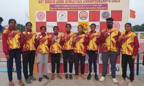 34ನೇ ದಕ್ಷಿಣವಲಯ ಜೂನಿಯರ್ ಅಥ್ಲೆಟಿಕ್ಸ್ ಚಾಂಪಿಯನ್‍ಶಿಪ್: ಆಳ್ವಾಸ್‍ಗೆ 9 ಪದಕ