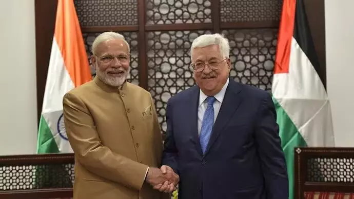 ಮಾನವೀಯ ನೆರವು ಮುಂದುವರಿಸಲಿದ್ದೇವೆ: ಫೆಲೆಸ್ತೀನ್ ಅಧ್ಯಕ್ಷರಿಗೆ ಪ್ರಧಾನಿ ನರೇಂದ್ರ ಮೋದಿ ಭರವಸೆ ಮಾನವೀಯ ನೆರವು ಮುಂದುವರಿಸಲಿದ್ದೇವೆ: ಫೆಲೆಸ್ತೀನ್ ಅಧ್ಯಕ್ಷರಿಗೆ ಪ್ರಧಾನಿ ನರೇಂದ್ರ ಮೋದಿ ಭರವಸೆ