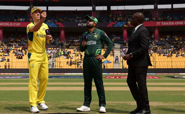 ವಿಶ್ವಕಪ್ 2023: ಆಸ್ಟ್ರೇಲಿಯಾ ಎದುರು ಟಾಸ್‌ ಗೆದ್ದ ಪಾಕಿಸ್ತಾನ; ಬೌಲಿಂಗ್ ಆಯ್ಕೆ