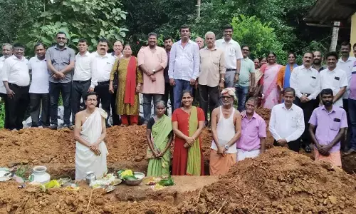 ಶಿರ್ವ: ಬಡ ಮಹಿಳೆಗೆ ಮನೆ ನಿರ್ಮಾಣಕ್ಕೆ ಶಿಲಾನ್ಯಾಸ
