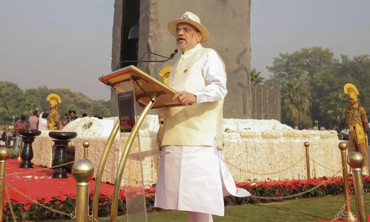 ಕಳೆದ ಒಂದು ವರ್ಷದಲ್ಲಿ 188 ಮಂದಿ ಕರ್ತವ್ಯನಿರತ ಪೊಲೀಸರು ಮೃತ್ಯು: ಅಮಿತ್ ಶಾ