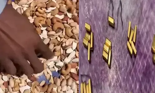 ಡ್ರೈ ಫ್ರೂಟ್ಸ್ ಪ್ಯಾಕೆಟ್‌ನಲ್ಲೂ ಚಿನ್ನ.!: ಬೆಂಗಳೂರು ವಿಮಾನ ನಿಲ್ದಾಣದಲ್ಲಿ ಮೂವರು ಮಹಿಳೆಯರ ಬಂಧನ, 67 ಲಕ್ಷ ರೂ. ಮೌಲ್ಯದ ಚಿನ್ನ ವಶ