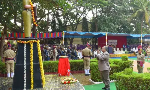 ಸೈನಿಕರಂತೆಯೇ ಹುತಾತ್ಮ ಪೊಲೀಸರಿಗೂ ಗೌರವ ಅಗತ್ಯ: ನ್ಯಾ.ಶಾಂತವೀರ