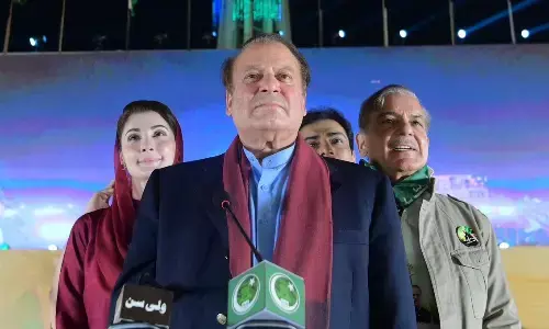 ಪಾಕ್‌ಗೆ ನವಾಝ್ ಶರೀಫ್ ಪುನರಾಗಮನ: ನಾಲ್ಕು ವರ್ಷಗಳ ಸ್ವಘೋಷಿತ ದೇಶತ್ಯಾಗ ಅಂತ್ಯ