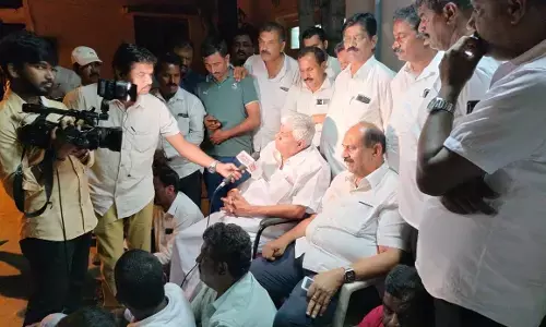 ಗೊರೂರು | ಹೇಮಾವತಿ ಯೋಜನೆ ಮುಖ್ಯ ಇಂಜಿನಿಯರ್ ಕಚೇರಿಗೆ ಮುತ್ತಿಗೆ, ಅಹೋರಾತ್ರಿ ಧರಣಿ