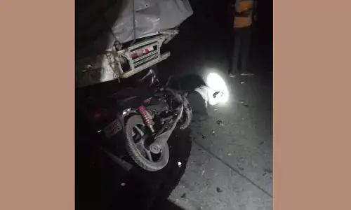 ಹನೂರು: ರಸ್ತೆ ಅಪಘಾತಕ್ಕೆ ಯುವಕ ಬಲಿ