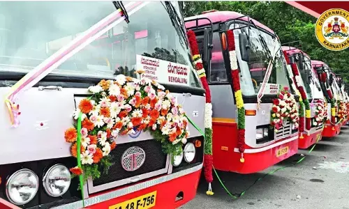 ಶಕ್ತಿ ಯೋಜನೆಗೆ ಮತ್ತಷ್ಟು ಬಲ; 5 ಸಾವಿರಕ್ಕೂ ಅಧಿಕ ಹೊಸ ಬಸ್‌ಗಳ ಖರೀದಿಗೆ ಮುಂದಾದ ರಾಜ್ಯ ಸರಕಾರ