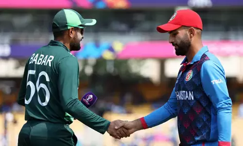 ವಿಶ್ವಕಪ್: ಅಫ್ಘಾನಿಸ್ತಾನ ವಿರುದ್ಧ ಟಾಸ್‌ ಗೆದ್ದು ಬ್ಯಾಟಿಂಗ್‌ ಆಯ್ದುಕೊಂಡ ಪಾಕಿಸ್ತಾನ