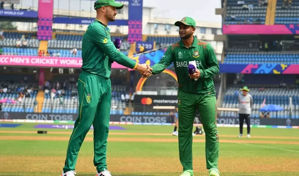 ಟಾಸ್‌ ಗೆದ್ದ ದಕ್ಷಿಣ ಆಫ್ರಿಕಾ, ಬ್ಯಾಟಿಂಗ್‌ ಆಯ್ಕೆ