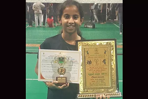 ರಾಜ್ಯ ಮಟ್ಟದ ಶಟಲ್ ಬ್ಯಾಡ್ಮಿಂಟನ್: ಪ್ರಾರ್ಥನಾ ಪೈ ಪ್ರಥಮ ರಾಜ್ಯ ಮಟ್ಟದ ಶಟಲ್ ಬ್ಯಾಡ್ಮಿಂಟನ್: ಪ್ರಾರ್ಥನಾ ಪೈ ಪ್ರಥಮ