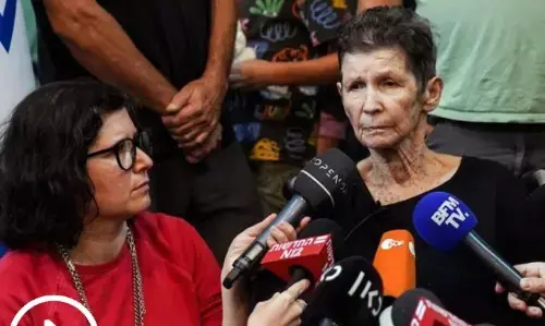 ʼಹಮಾಸ್‌ ನವರು ನಮ್ಮೊಂದಿಗೆ ಕರುಣೆಯಿಂದ ವರ್ತಿಸಿದರು, ಧನ್ಯವಾದ ತಿಳಿಸಲು ಹಸ್ತಲಾಘವ ಮಾಡಿದೆʼ