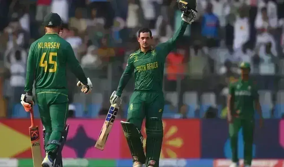 ಗಿಲ್ ಕ್ರಿಸ್ಟ್‌ ದಾಖಲೆ ಪುಡಿಗಟ್ಟಿದ ಕ್ವಿಂಟನ್ ಡಿಕಾಕ್