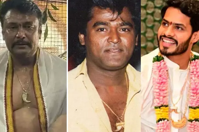 ಹುಲಿ ಉಗುರು ಧರಿಸಿದ್ದ ಆರೋಪ: ಅಧಿಕಾರಿಗಳಿಗೆ ಲಾಕೆಟ್ ಒಪ್ಪಿಸಿದ ದರ್ಶನ್, ನಿಖಿಲ್, ಜಗ್ಗೇಶ್ ಹುಲಿ ಉಗುರು ಧರಿಸಿದ್ದ ಆರೋಪ: ಅಧಿಕಾರಿಗಳಿಗೆ ಲಾಕೆಟ್ ಒಪ್ಪಿಸಿದ ದರ್ಶನ್, ನಿಖಿಲ್, ಜಗ್ಗೇಶ್