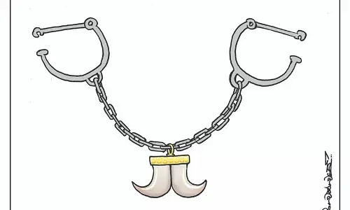 ಛೂ ಬಾಣ | ಪಿ. ಮಹಮ್ಮದ್ ಕಾರ್ಟೂನ್